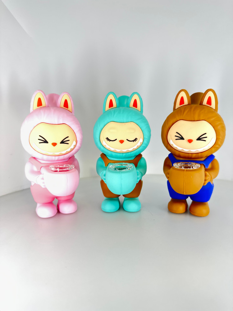 6” Silicon La BuBu Water Pipe Bong