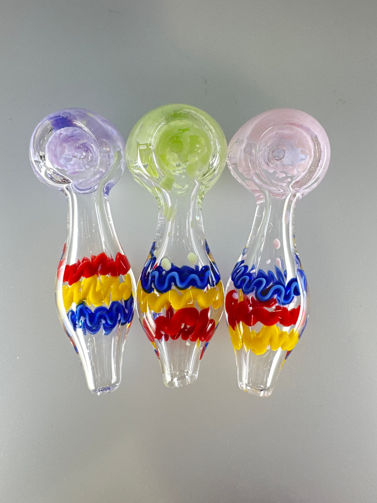 4” Color Round Spoon