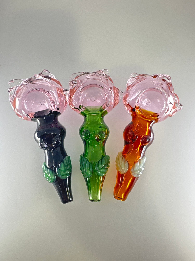4.5” Fancy Flower Petal Spoon