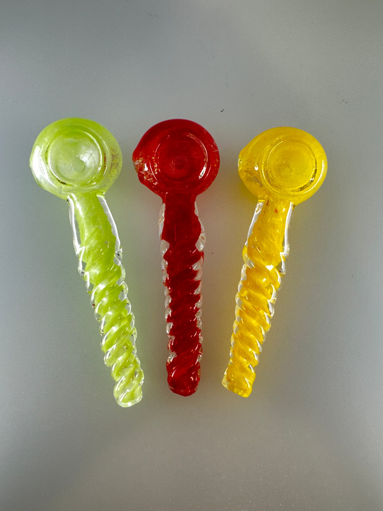 4” Color Frit Spoon