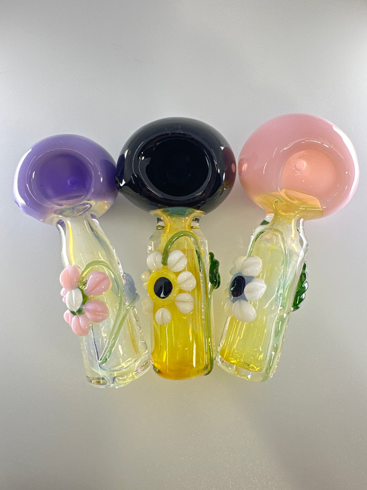 5” Fancy Flower Slime Spoon