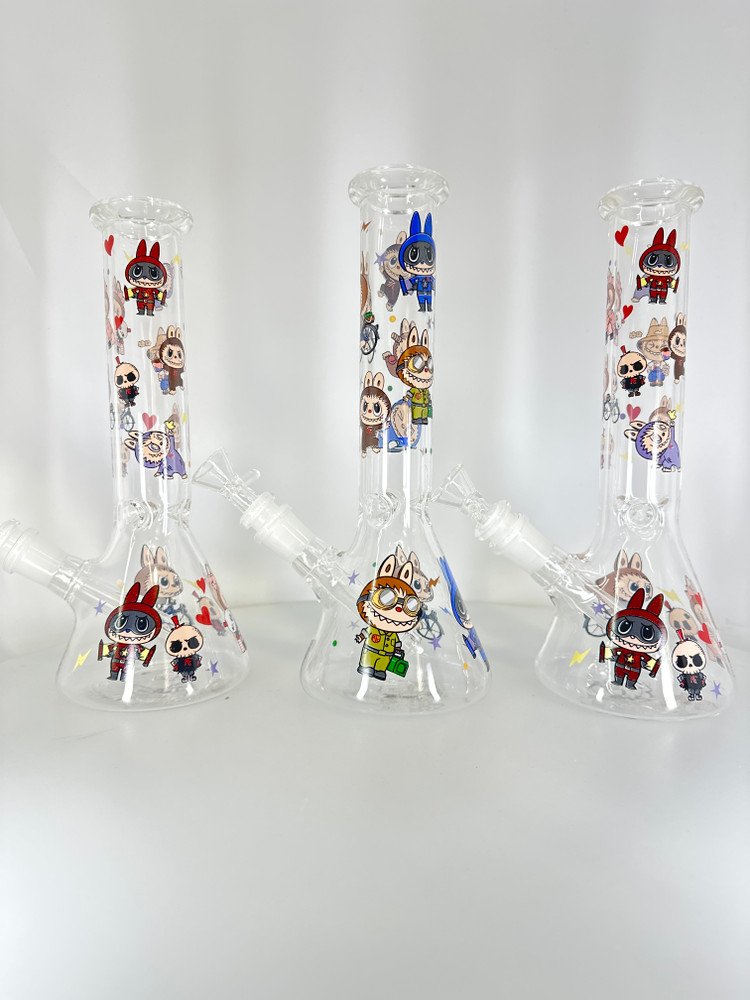 10” Character Printed Water Pipe Bongs