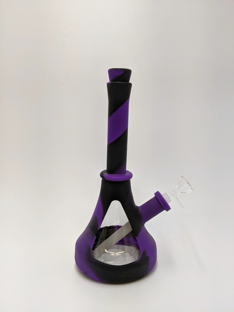 10" Silicone Beaker Water Pipe Sc-04