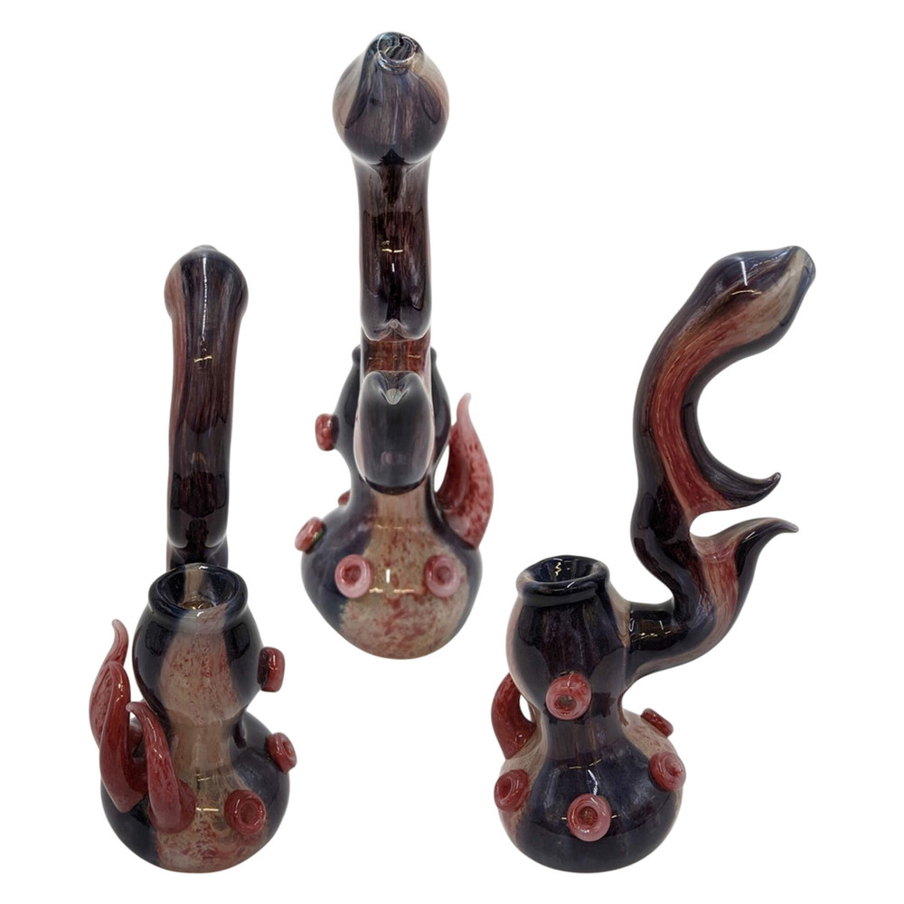 Multi Colors 8" Smoking Glass Bubblers