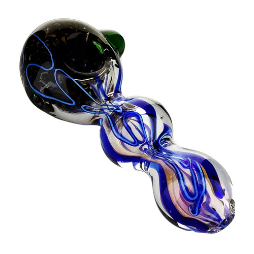 Paint Party Bubble Glass Pipe