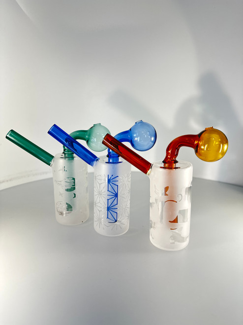 Frosted OB Water Pipe