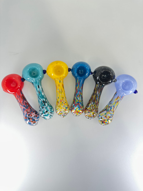 3.5” Multicolor Frit Spoon