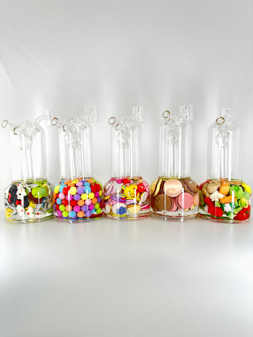 7” Fancy Glycerin Water Pipe Bong