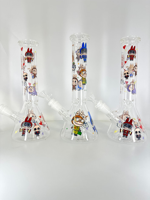 10” Character Printed Water Pipe Bongs