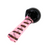 Black Tube Head Pink Dichro Spoon