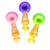 5" Slime Head Gold Fume Spoon