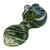 Green Tadpole Glass Pipe