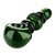 Green Bubble Grip Glass Pipe