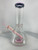 10” 9MM Two-Tone Beaker Bong