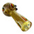 Golden Rasta Boro Glass Pipe