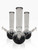 Lotus Glass Smoking Pipe with Ice Percolator | Hookah Pipes