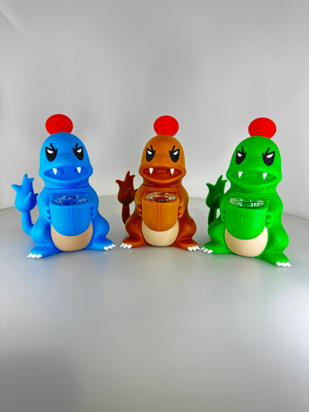 6” Silicon Pokémon Water Pipe Bong