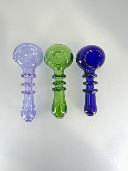 4” Color Tube Rim Spoon