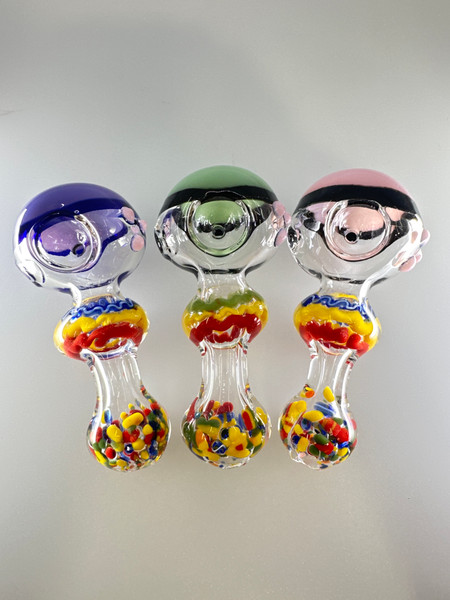 6” Slime Rasta Spoon