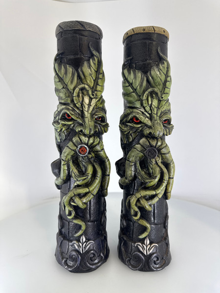 Octopus wood water Pipe Bong