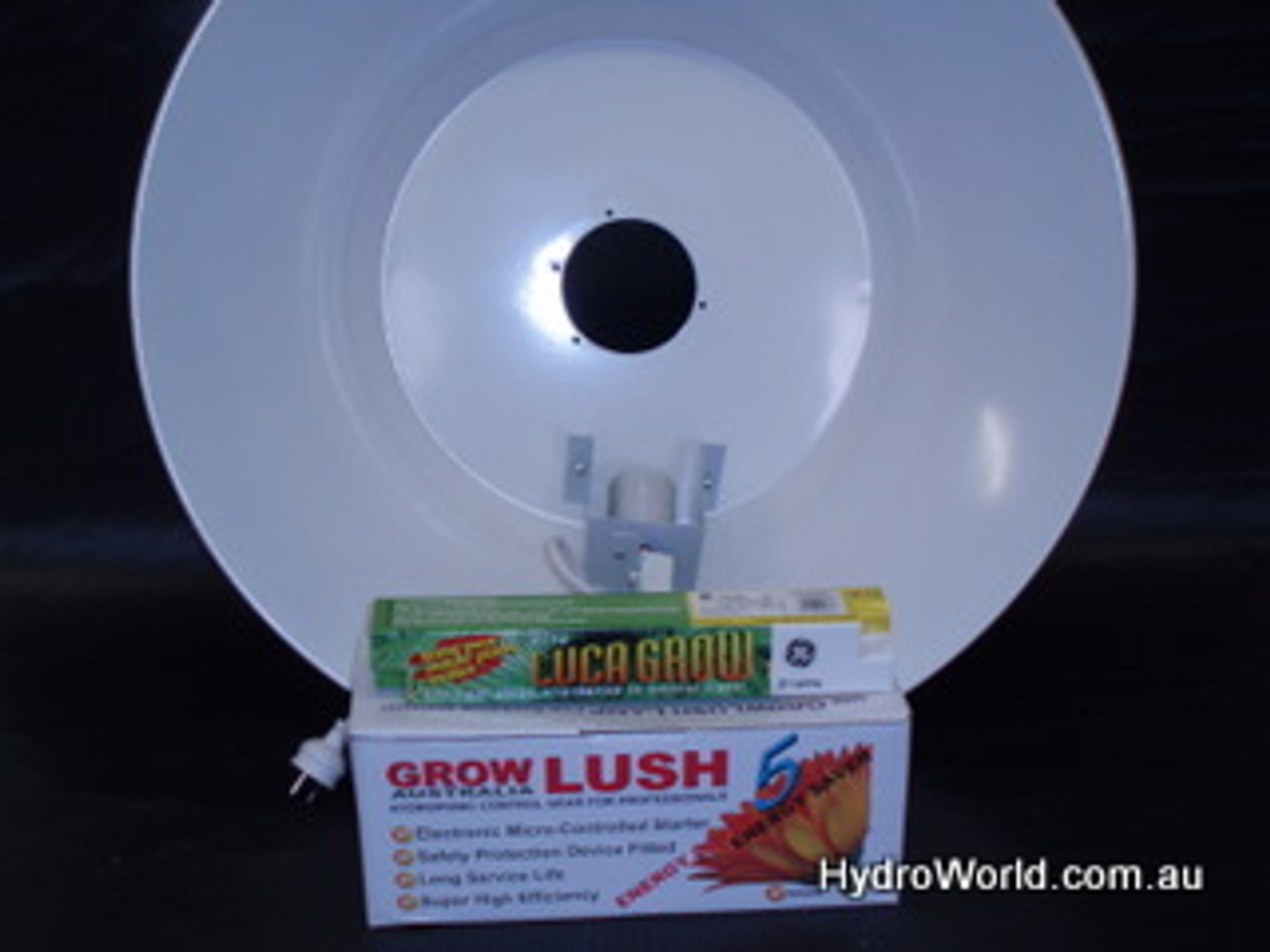 	600w hps Small Deep Bowl Shade with Luca lamp