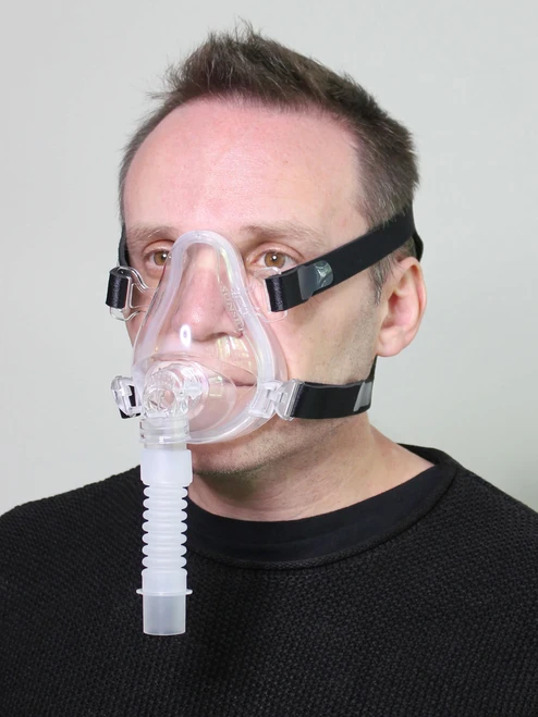 Sunset Healthcare Deluxe Full Face Mask Optional Headgear