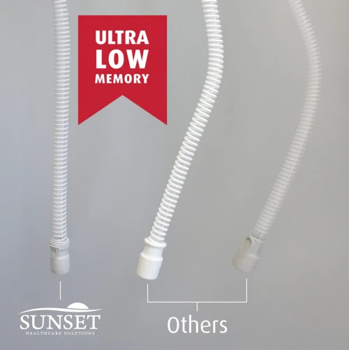 6ft Slim CPAP Tube with 22mm Cuffs