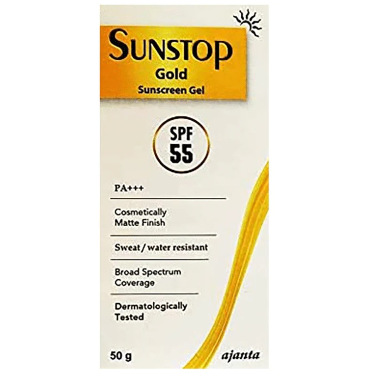Sunstop Gold Sunscreen Gel SPF 55 PA+++