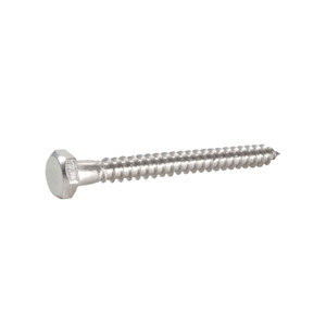 5/16" x 3" Lag Screw, grade 316 SS