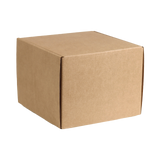 Corrugated Mailer Shipping Box 8x8x6", 25 Per Bundle