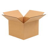 Corrugated Box 12x12x9", Kraft, C-Flute