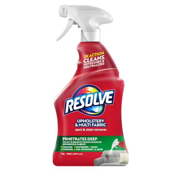 Resolve Upholstery& Multi-Fabric  Spot & Stain Remover 22Oz