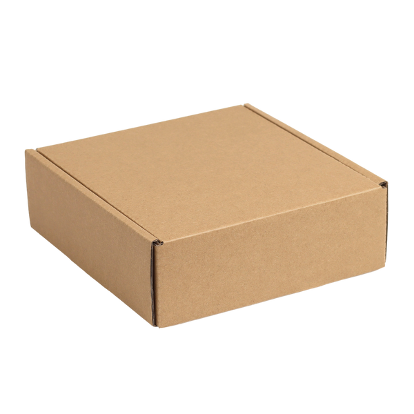 Corrugated Mailer Shipping Box 6x6x2", 25 Per Bundle