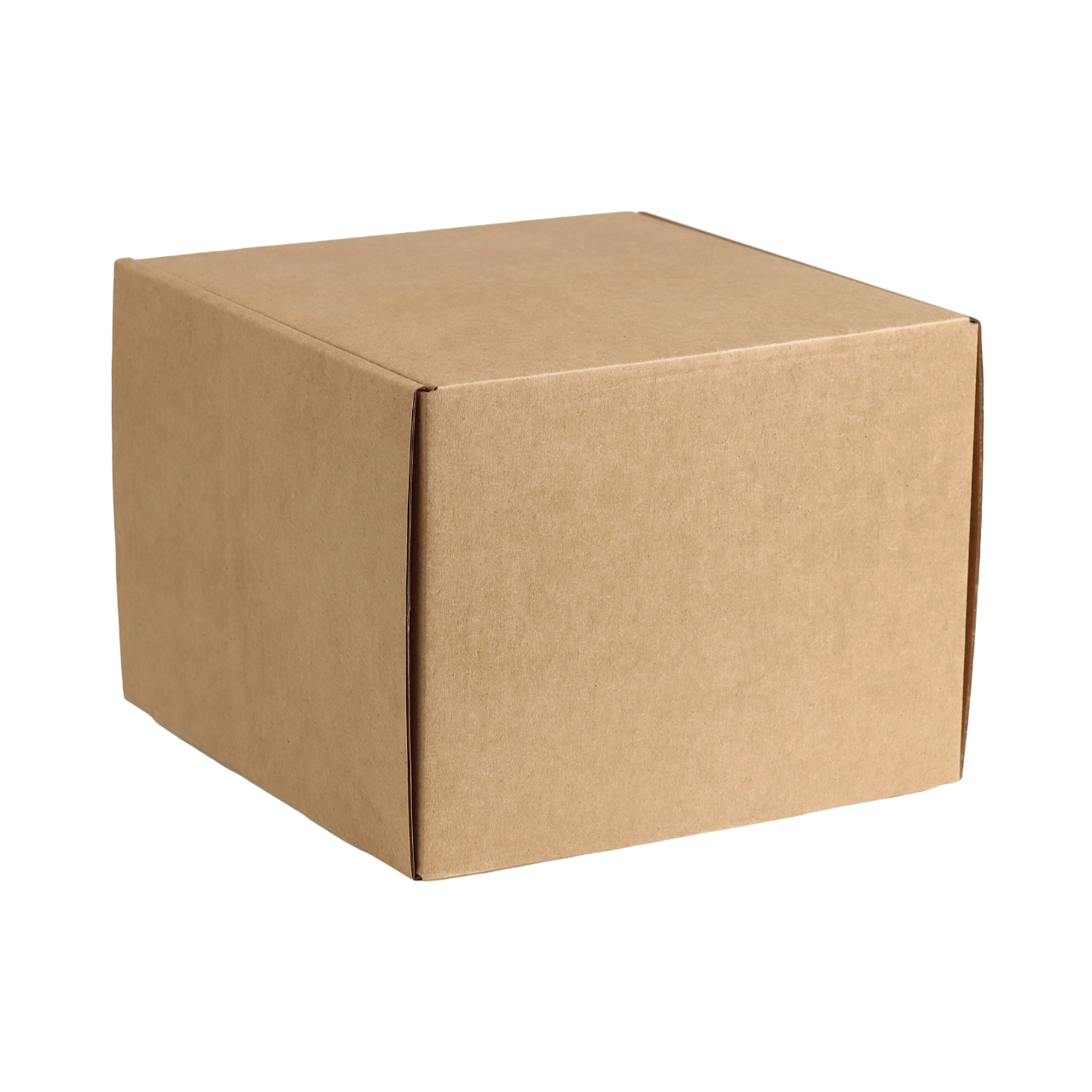 Corrugated Mailer Shipping Box 8x8x6", 25 Per Bundle