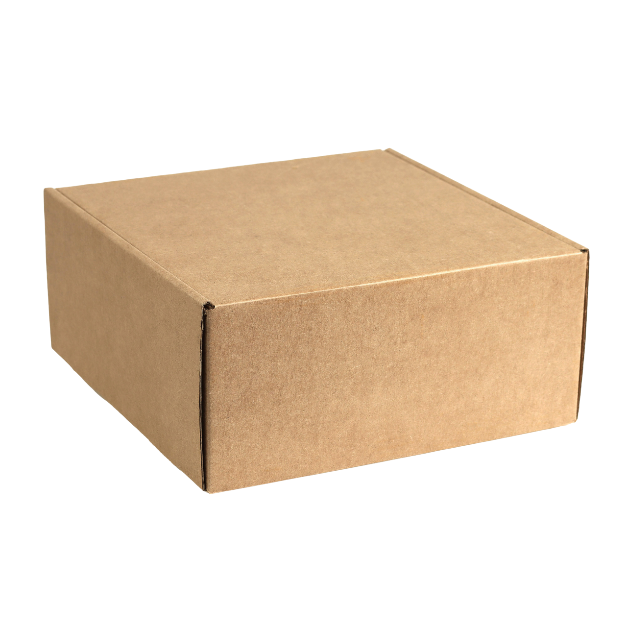Corrugated Mailer Shipping Box 9x9x4", 25 Per Bundle