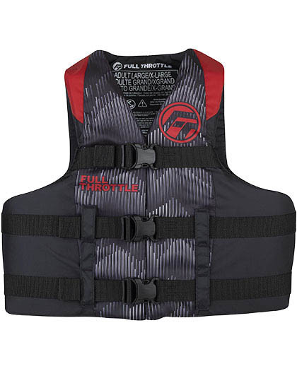 Full Throttle Oversized Nylon Life Vest 7XL 70\