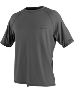O'Neill 24-7 Traveler Sun Shirt S/S Graphite Rashguard 2022 O'Neill 24-7 Traveler Sun Shirt S/S Graphite Rashguard 2022