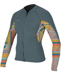 O'Neill Womens Bahia Full Font Zip Wet Suit Jacket O'Neill Womens Bahia Full Font Zip Wet Suit Jacket