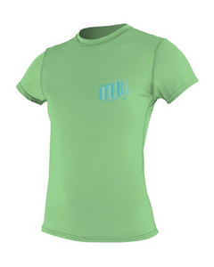 O'Neill 24-7 Tech Crew Short Sleeve Womens Rash Guard O'Neill 24-7 Tech Crew Short Sleeve Womens Rash Guard