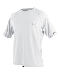 O'Neill 24-7 Traveler Sun Shirt S/S White Rashguard 2021 O'Neill 24-7 Traveler Sun Shirt S/S White Rashguard 2021