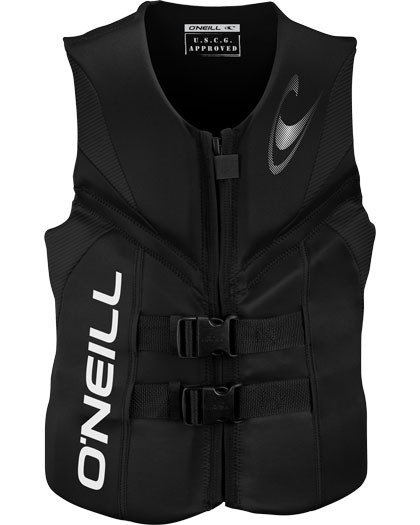 O'Neill Reactor Neoprene Life Vest CGA 2025 Black