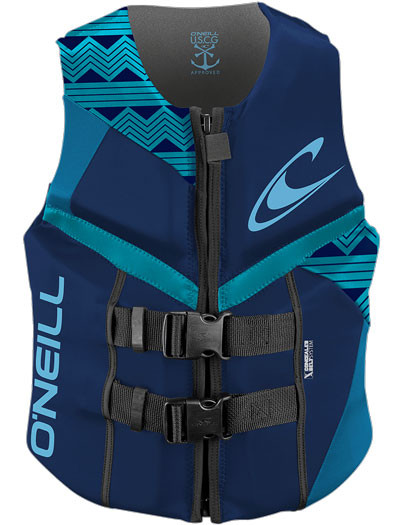 ONeill Reactor Womens Neoprene Life Vest Navy 2025