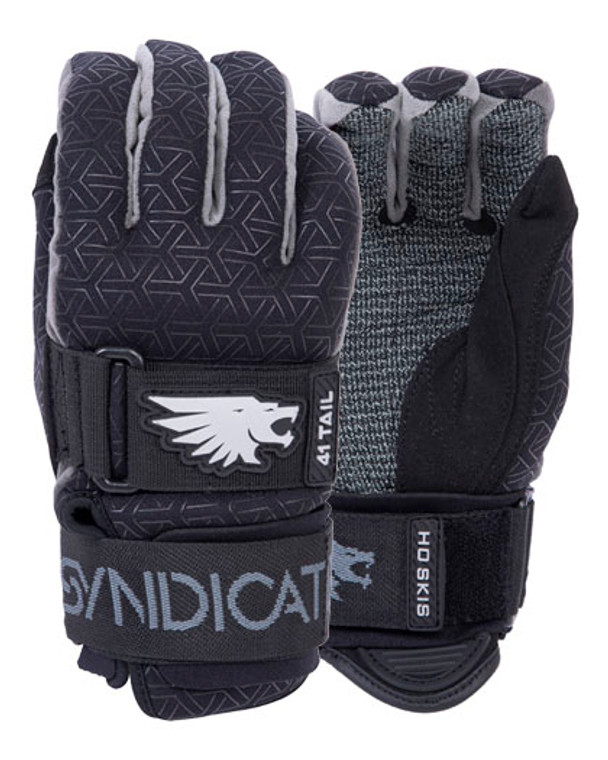 HO Sports HO 41 Tail Water Ski GLoves Kevlar Palm Gray 2026