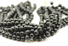 10mm Obisdian, Black, Natural, Smooth Round