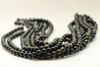 8mm Obisdian, Golden, Natural, Smooth Round
