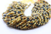 4mm Tiger's Eye, Golden & Blue, Heated, Smooth Round
