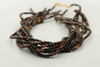 4mm Tiger's Eye, Mix Color, Heated, Smooth Round