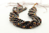 6mm Tiger's Eye, Mix Color, Heated, Smooth Round