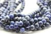 Sodalite, Natural, Smooth Round