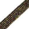 Dragon Blood Jasper, Natural, Smooth Round 4mm